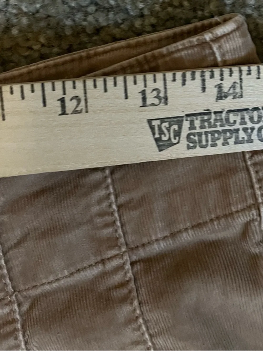 We the Free Mineral Wash Beige Wide-Leg Corduroy Jeans size 29